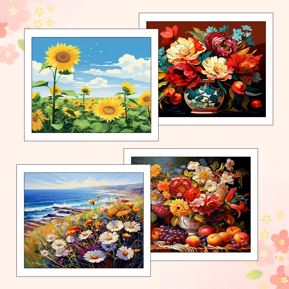 RUOPOTY Paintings For Painting By Numbers For Adults Flowers 40X50cm Pictures By Numbers Color Markers Drawing Gifts Room Decor
RUOPOTY Paintings For Painting By Numbers For Adults Flowers 40X50cm Pictures By Numbers Color Markers Drawing Gifts Room Decor