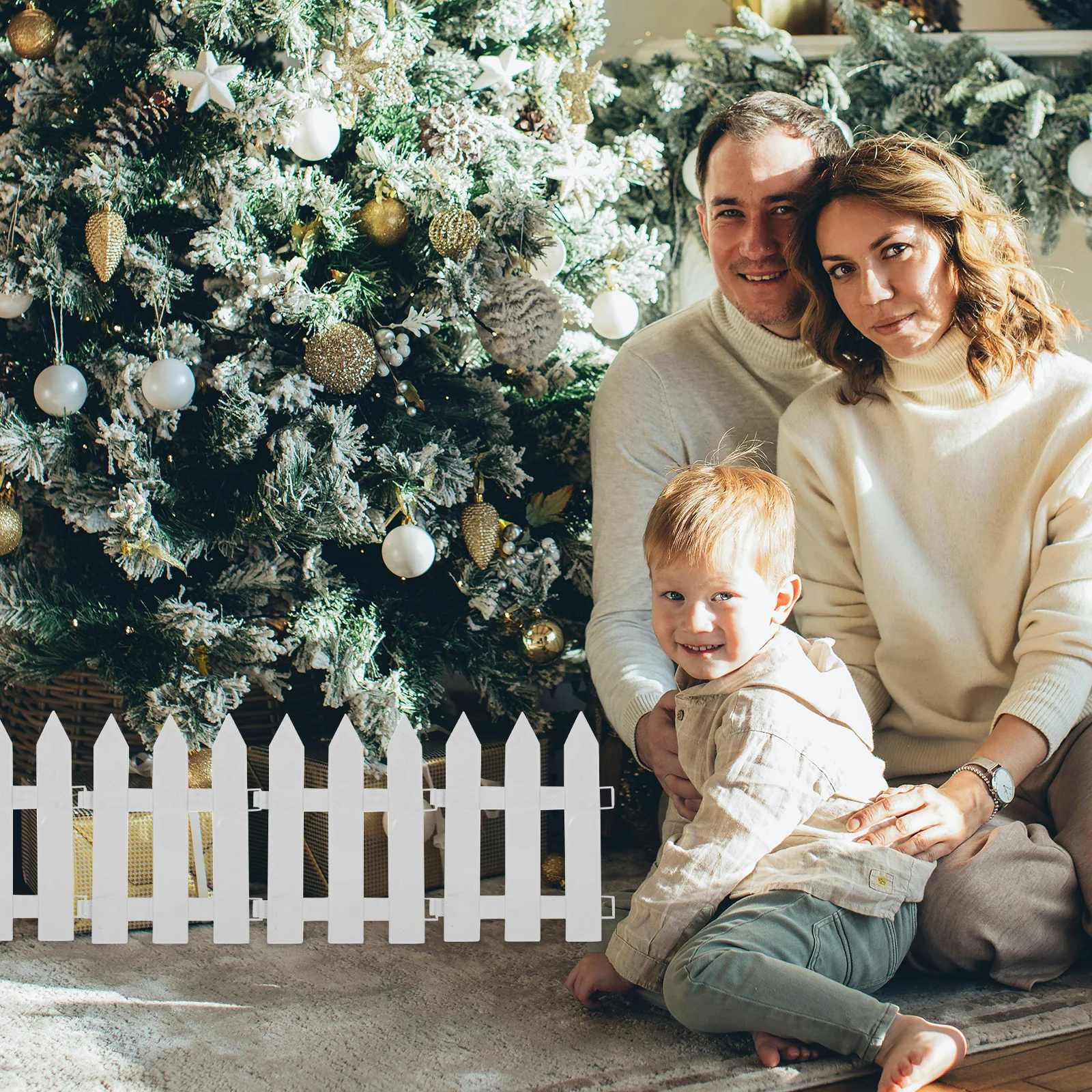 1pcs Christmas Tree Base White Detachable Fence Panel Holiday Decor Easy Setup Storage Picket Landscape Yard Scene Xmas Prop
1pcs Christmas Tree Base White Detachable Fence Panel Holiday Decor Easy Setup Storage Picket Landscape Yard Scene Xmas Prop