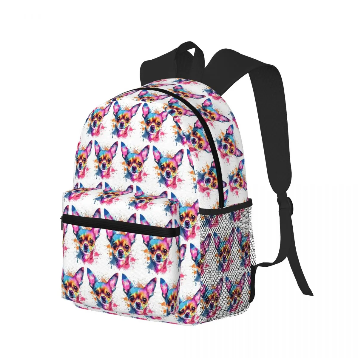 Chihuahua Dog Colorful Watercolor Design Student Backpack School Bag Hiking Travel Daypack for Boys Girls Bookbag Shoulder Bags
Chihuahua Dog Colorful Watercolor Design Student Backpack School Bag Hiking Travel Daypack for Boys Girls Bookbag Shoulder Bags