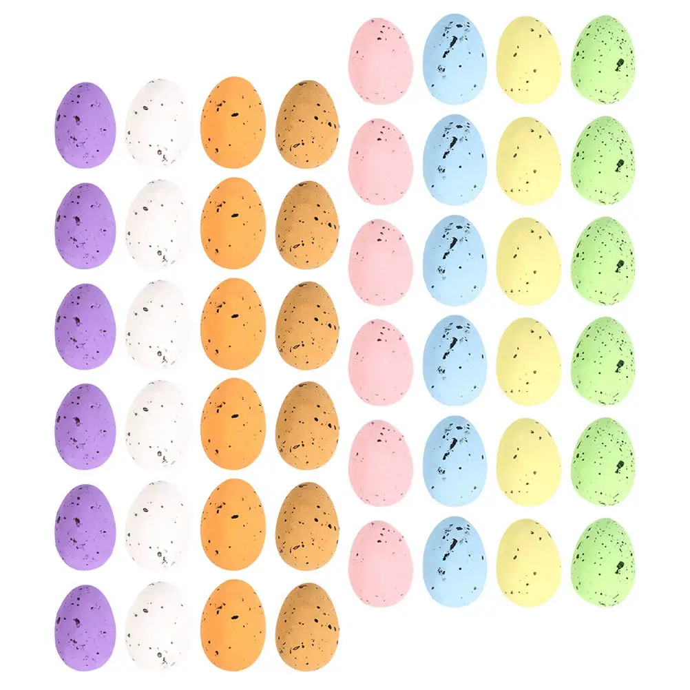 100Pcs Mini Easter Egg Decors Lightweight Foams Egg Ornament for Cabinet Closet Shelf Table Centerpiece Party Supplies
100Pcs Mini Easter Egg Decors Lightweight Foams Egg Ornament for Cabinet Closet Shelf Table Centerpiece Party Supplies