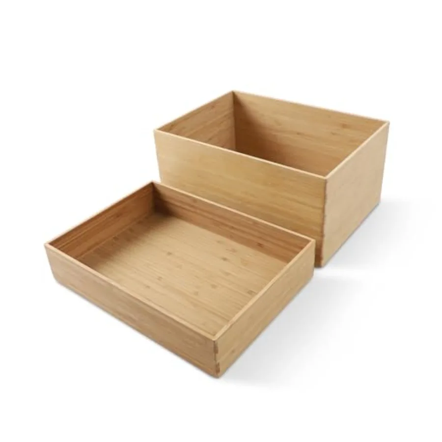 Storage 7.1in High Stackable DeepDrawer Organizer Lidless Bin for Kitchen Cutlery Utensils Home and Office 14.6"x10.2"x7.1"+14.
Storage 7.1in High Stackable DeepDrawer Organizer Lidless Bin for Kitchen Cutlery Utensils Home and Office 14.6"x10.2"x7.1"+14.