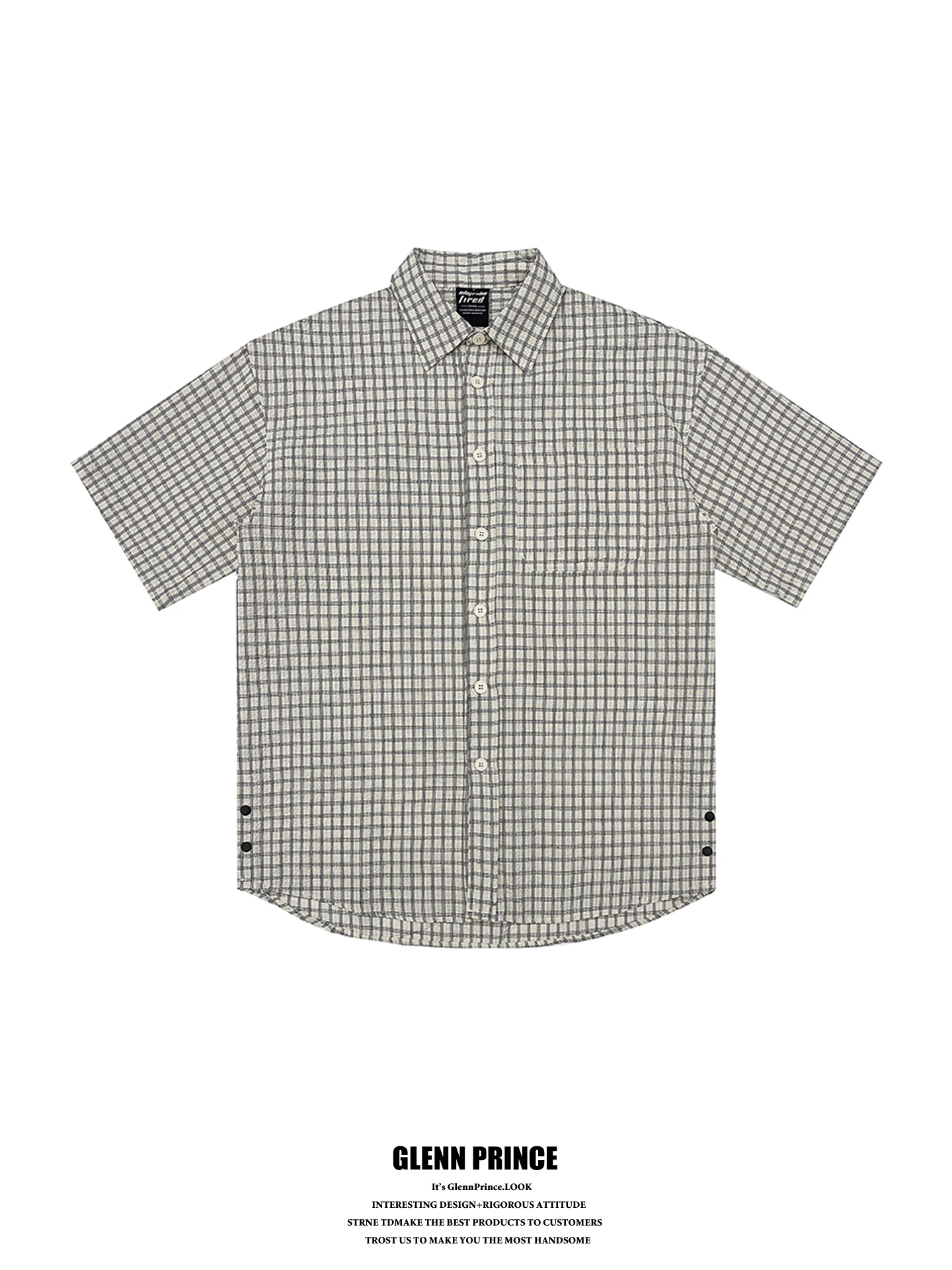 Cleanfit Men's Short Sleeve Shirt Texture Sensation Thin Grid Pattern Half Sleeve Trendy Couple's Shirt Summer Breathable Cot...
Cleanfit Men's Short Sleeve Shirt Texture Sensation Thin Grid Pattern Half Sleeve Trendy Couple's Shirt Summer Breathable Cot...