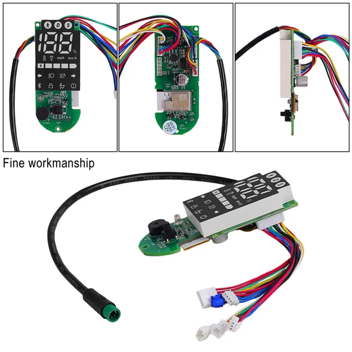 (X07A) Dashboard Display Panel for Xiaomi 5 Pro Electric Scooter Digital Instrument Display Meter Accessories Circuit Board
(X07A) Dashboard Display Panel for Xiaomi 5 Pro Electric Scooter Digital Instrument Display Meter Accessories Circuit Board