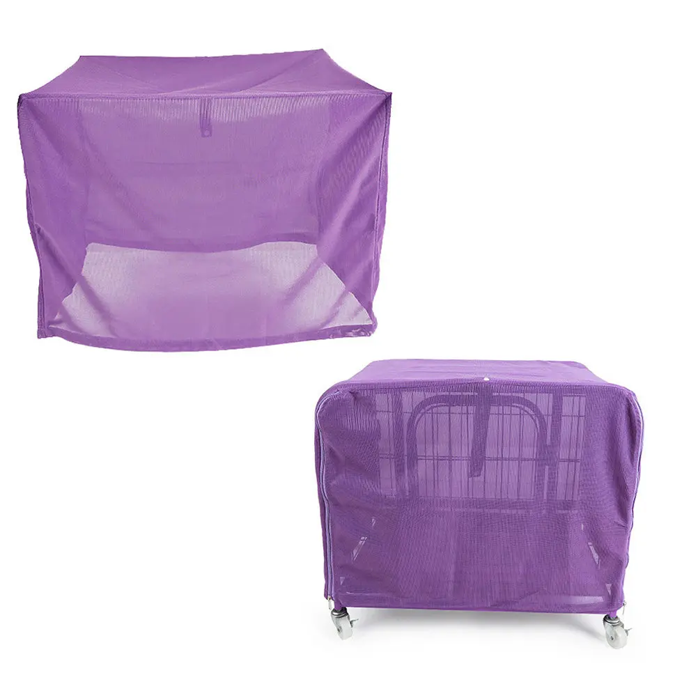 Heavy Duty Polyester Dog Kennel Cover Mesh Pet Cage Net for Hot Nights Security Improvement Purple S
Heavy Duty Polyester Dog Kennel Cover Mesh Pet Cage Net for Hot Nights Security Improvement Purple S