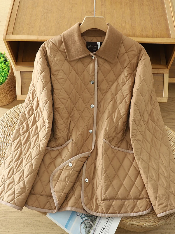 Winter Women's Jacket Rhombus Pattern Large Size 2025 Winter Long Sleeve Artistic Style Loose Fit Korean Series Decorative St...
Winter Women's Jacket Rhombus Pattern Large Size 2025 Winter Long Sleeve Artistic Style Loose Fit Korean Series Decorative St...
