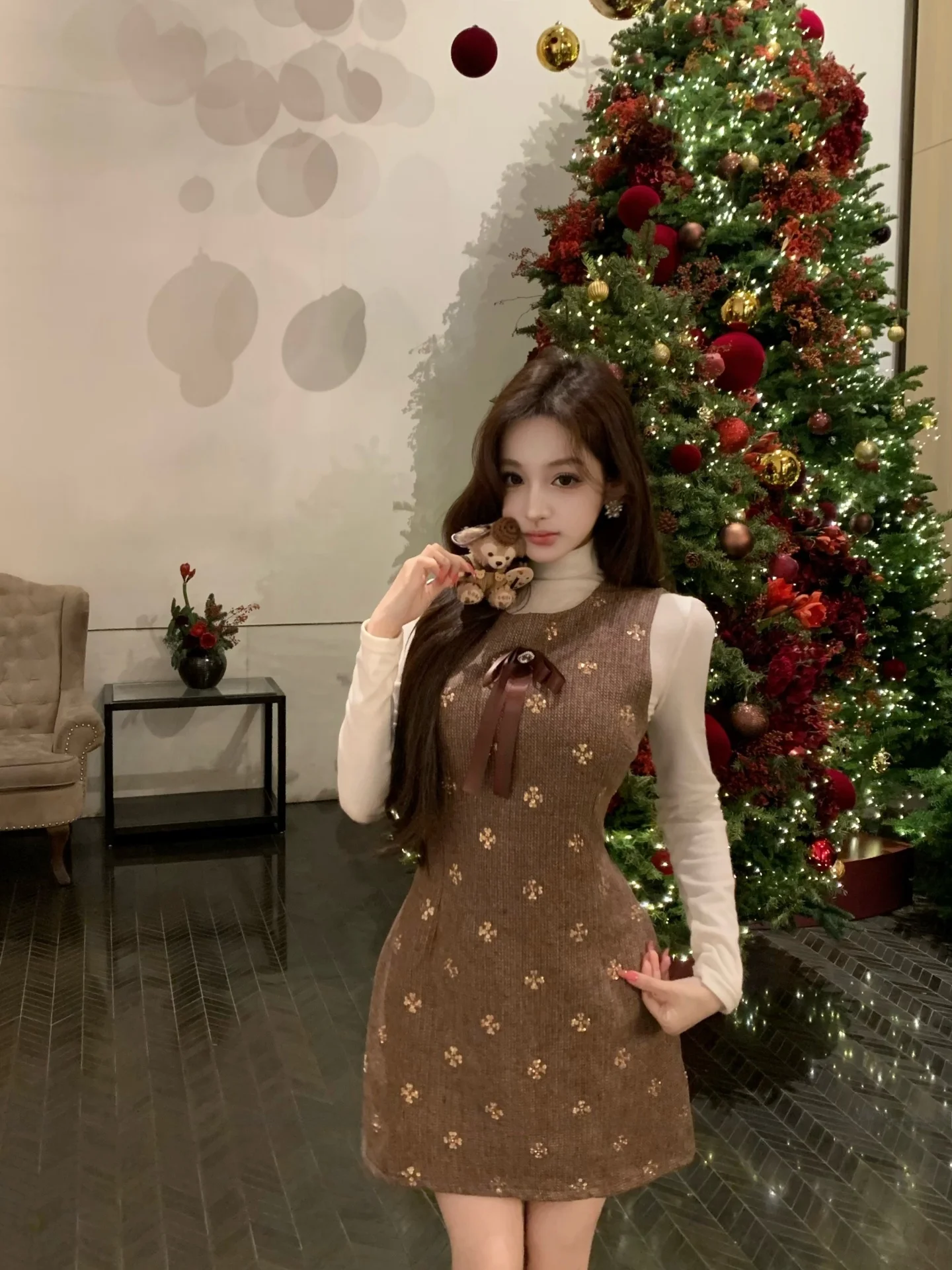Faionable Casual Early Spring New Women's Design Gold Plated Beaufort Small Fraance Sle Dr Set Ele Two-Piece Suit
Faionable Casual Early Spring New Women's Design Gold Plated Beaufort Small Fraance Sle Dr Set Ele Two-Piece Suit