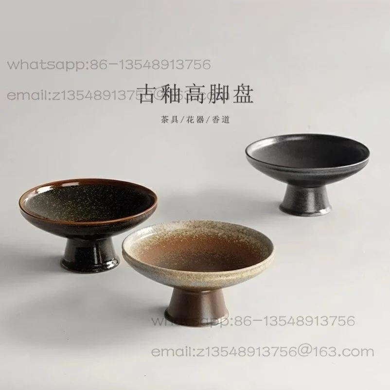 Retro Fruit Tray, Refreshment Tray, High-footed Ceramic Tray, Dim Sum Fruit Storage, Japanese Tea Set
Retro Fruit Tray, Refreshment Tray, High-footed Ceramic Tray, Dim Sum Fruit Storage, Japanese Tea Set