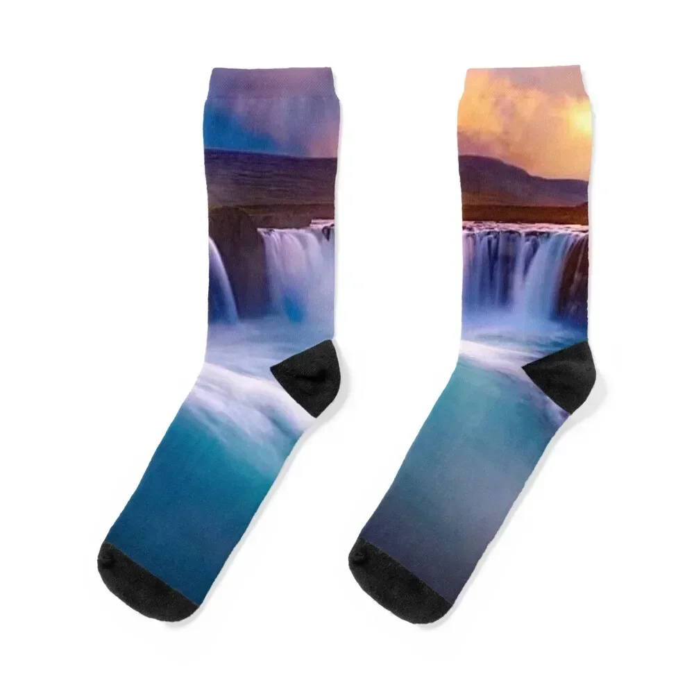 Beautiful waterfall Socks winter thermal Run kids snow Socks For Men Women's 
Beautiful waterfall Socks winter thermal Run kids snow Socks For Men Women's