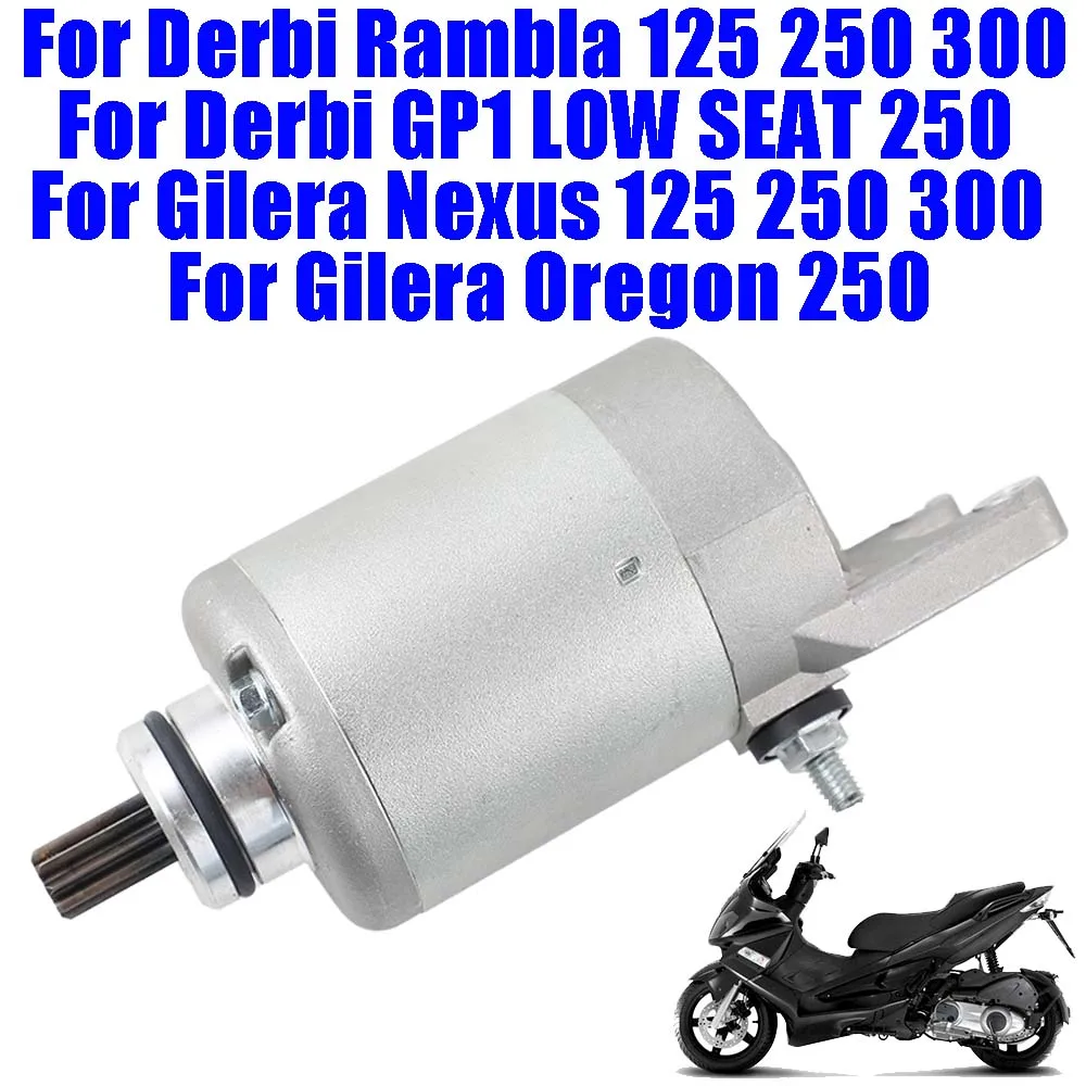 For Derbi Rambla 125 250 300 GP1 LOW SEAT 250 Motorcycle Engine Starter Motor 9 Teeth For Gilera Nexus 125 250 300 Oregon 250
For Derbi Rambla 125 250 300 GP1 LOW SEAT 250 Motorcycle Engine Starter Motor 9 Teeth For Gilera Nexus 125 250 300 Oregon 250