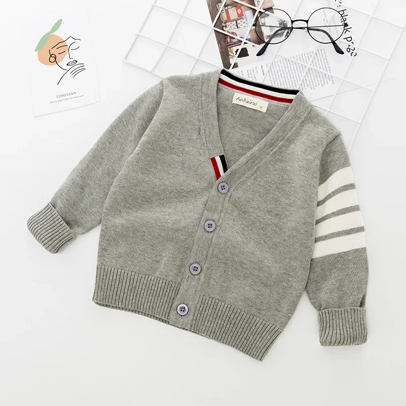 Kids Striped Knitting Cardigan Sweater Autumn Winter Boy Girl Pullover Sweater Boys Tops Outfit Clothing Children Soft Clothes
Kids Striped Knitting Cardigan Sweater Autumn Winter Boy Girl Pullover Sweater Boys Tops Outfit Clothing Children Soft Clothes