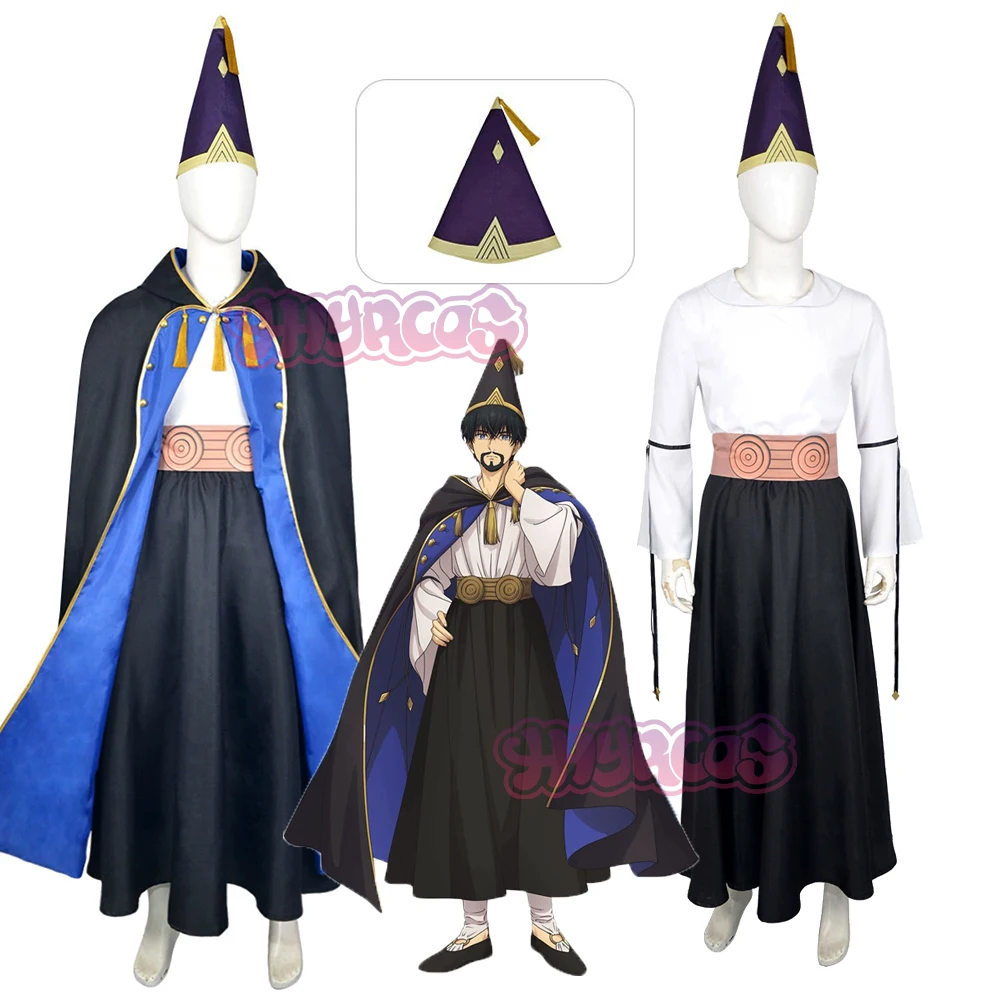 Anime Witch Hat Atelier Olruggio Cosplay Costume Cloak Hat Outfit Uniform for Carnival Halloween Party Con Women Men Cape
Anime Witch Hat Atelier Olruggio Cosplay Costume Cloak Hat Outfit Uniform for Carnival Halloween Party Con Women Men Cape