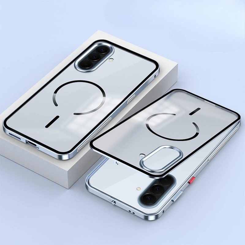 Metal Bumper Armor For Magsafe Case For Samsung Galaxy A57 A37 Anti-drop Alloy Frame Mag safe Ring Matte Translucent Snap Cover
Metal Bumper Armor For Magsafe Case For Samsung Galaxy A57 A37 Anti-drop Alloy Frame Mag safe Ring Matte Translucent Snap Cover