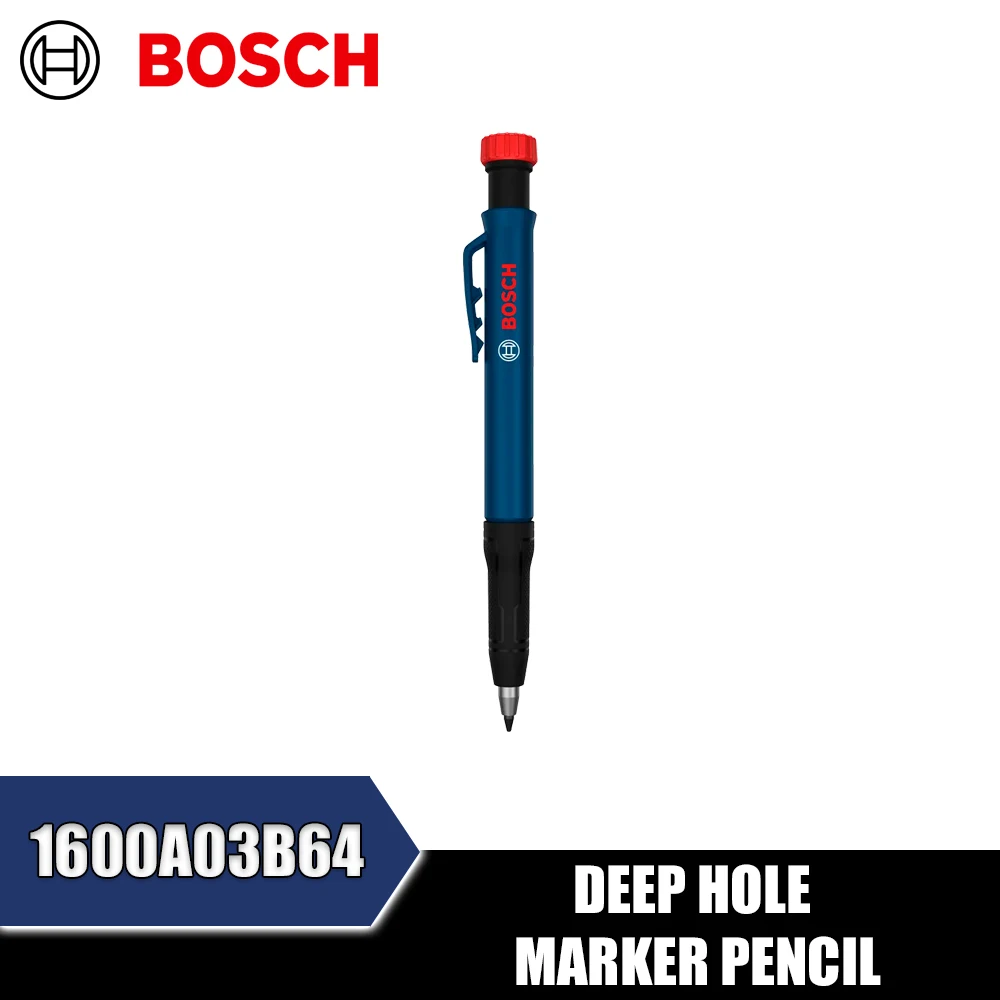 BOSCH 1600A03B64 Deep Hole Marker Pencil Determine The Location By Pinpointing It
BOSCH 1600A03B64 Deep Hole Marker Pencil Determine The Location By Pinpointing It