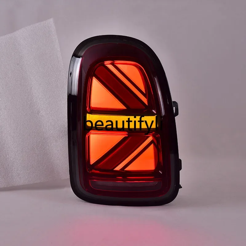 Mini F60 tail light assembly modified Union Jack dynamic LED water steering tail light
Mini F60 tail light assembly modified Union Jack dynamic LED water steering tail light