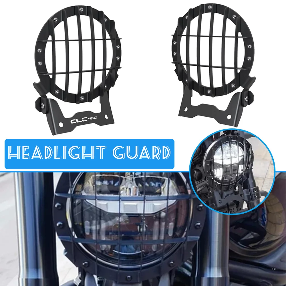 For CFMOTO CLC 450 Bobber 250 CL-C 450 CLC 2024-2025-2026 Motorcycle Headlight Head Light Guard Protector Cover Protector Grill
For CFMOTO CLC 450 Bobber 250 CL-C 450 CLC 2024-2025-2026 Motorcycle Headlight Head Light Guard Protector Cover Protector Grill