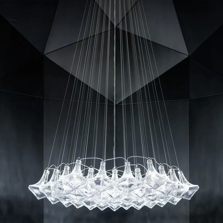 Italian Modern Honeycomb Ceiling Chandeliers Handmade Glass Pendant Light Luxury Villa Living Room Dining Room Lighting Fixtures
Italian Modern Honeycomb Ceiling Chandeliers Handmade Glass Pendant Light Luxury Villa Living Room Dining Room Lighting Fixtures