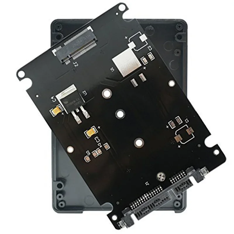 2.5 Inch NGFF (SATA) Hard Drive Case SSD Converter Adapter Case B M Key Socket 2 M.2 SATA Adapter Card for E431 E531 X240S Y410P
2.5 Inch NGFF (SATA) Hard Drive Case SSD Converter Adapter Case B M Key Socket 2 M.2 SATA Adapter Card for E431 E531 X240S Y410P