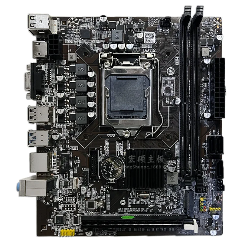 Brand New H310 DDR4 Desktop Motherboard 1151 Socket 6th 7th 8th 9th Gen I3 I5 I7 Core CPU HDMI M.2
Brand New H310 DDR4 Desktop Motherboard 1151 Socket 6th 7th 8th 9th Gen I3 I5 I7 Core CPU HDMI M.2