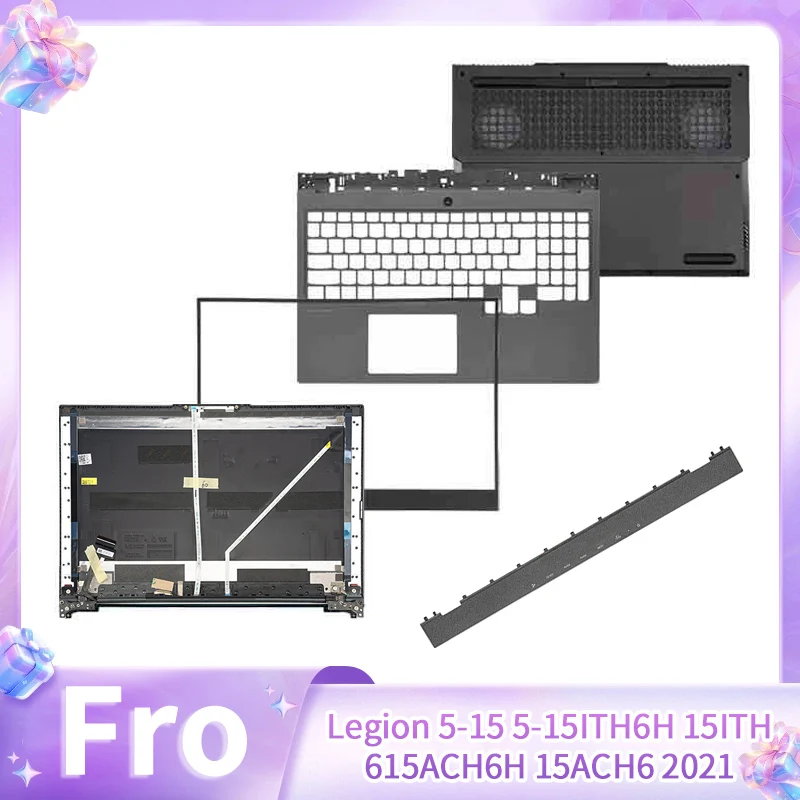New Laptop Replace Cover For Legion 5-15 5-15ITH6H 15ITH6 15ACH6H 15ACH6 2021 LCD Back Cover Front Bezel Palmrest Bottom Case
New Laptop Replace Cover For Legion 5-15 5-15ITH6H 15ITH6 15ACH6H 15ACH6 2021 LCD Back Cover Front Bezel Palmrest Bottom Case
