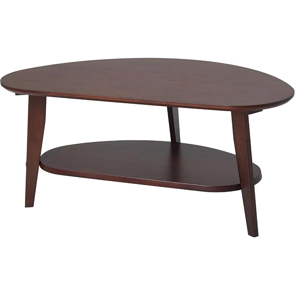 Mid Century Modern Coffee Table with Storage, 2 Tier Oval Round Coffee Tables for Living Room Home Office, FSC Certifiled 100% S
Mid Century Modern Coffee Table with Storage, 2 Tier Oval Round Coffee Tables for Living Room Home Office, FSC Certifiled 100% S