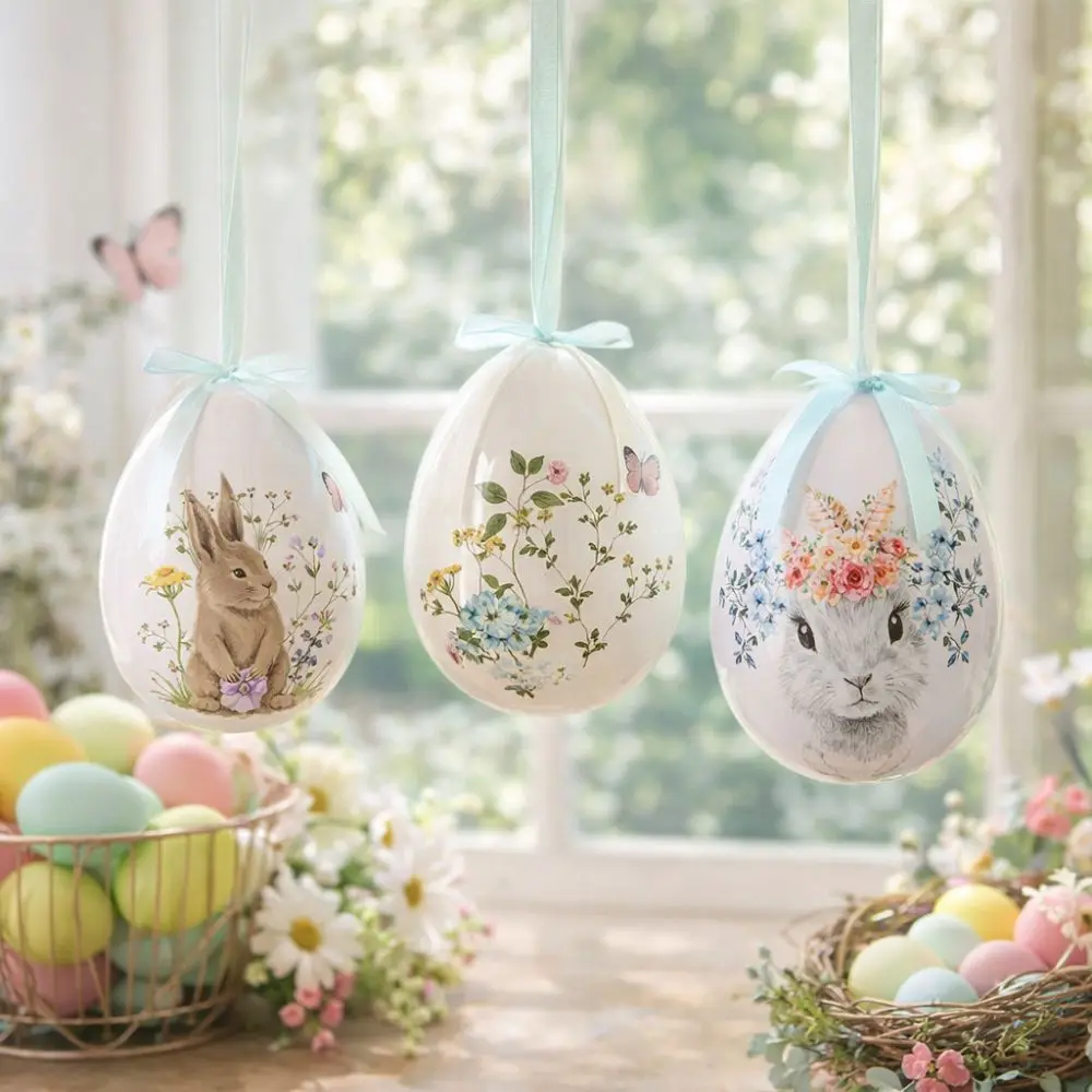 Foam Easter Eggs Pendant Cartoon DIY Craft Easter Simulation Egg Decorative Artificial Egg Hanging Ornament Office Party
Foam Easter Eggs Pendant Cartoon DIY Craft Easter Simulation Egg Decorative Artificial Egg Hanging Ornament Office Party