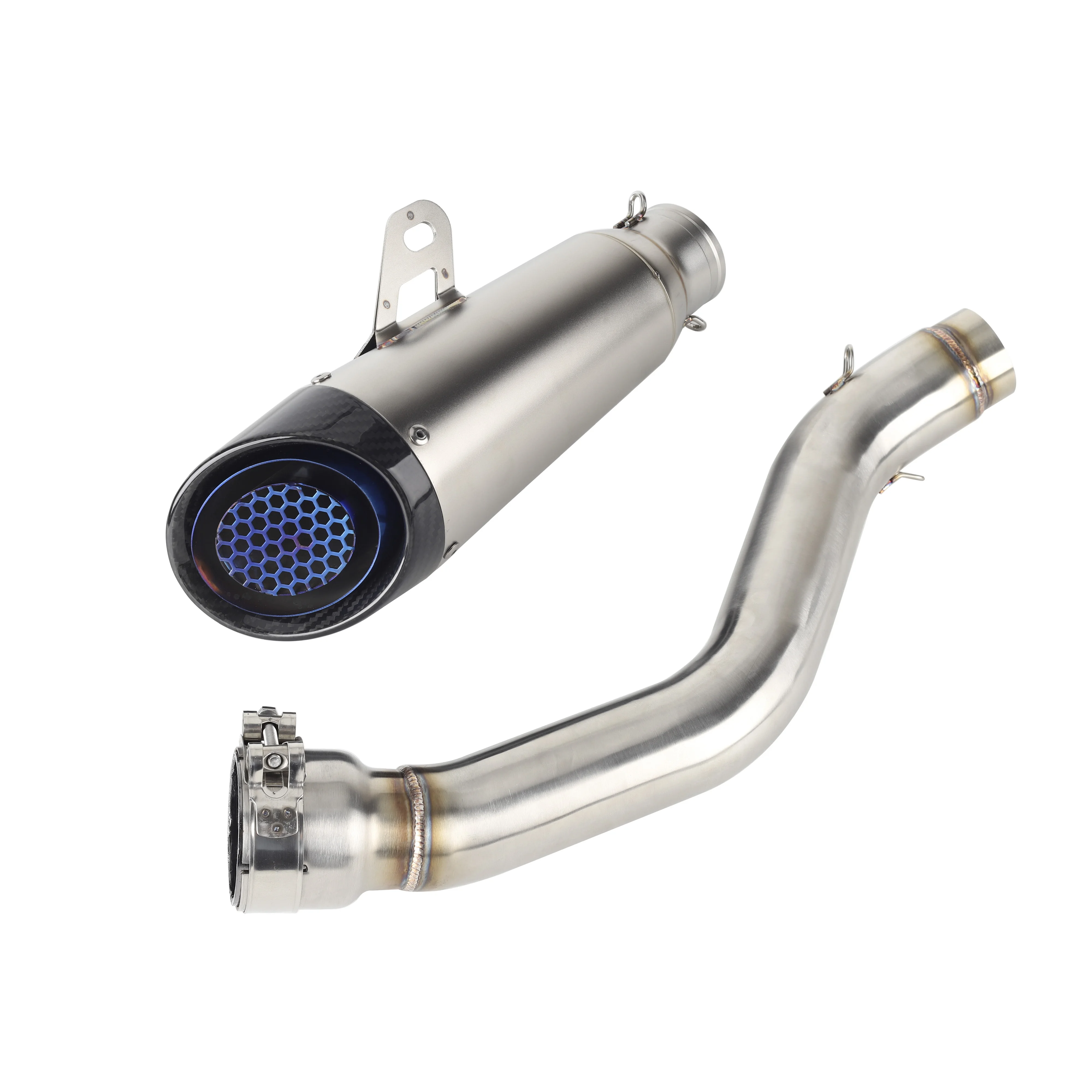 Stainless Steel Street Cannon Muffler Slip-On Pipe Exhaust System End Cap Grill For Harley Pan America 1250 Special 2021-2023
Stainless Steel Street Cannon Muffler Slip-On Pipe Exhaust System End Cap Grill For Harley Pan America 1250 Special 2021-2023