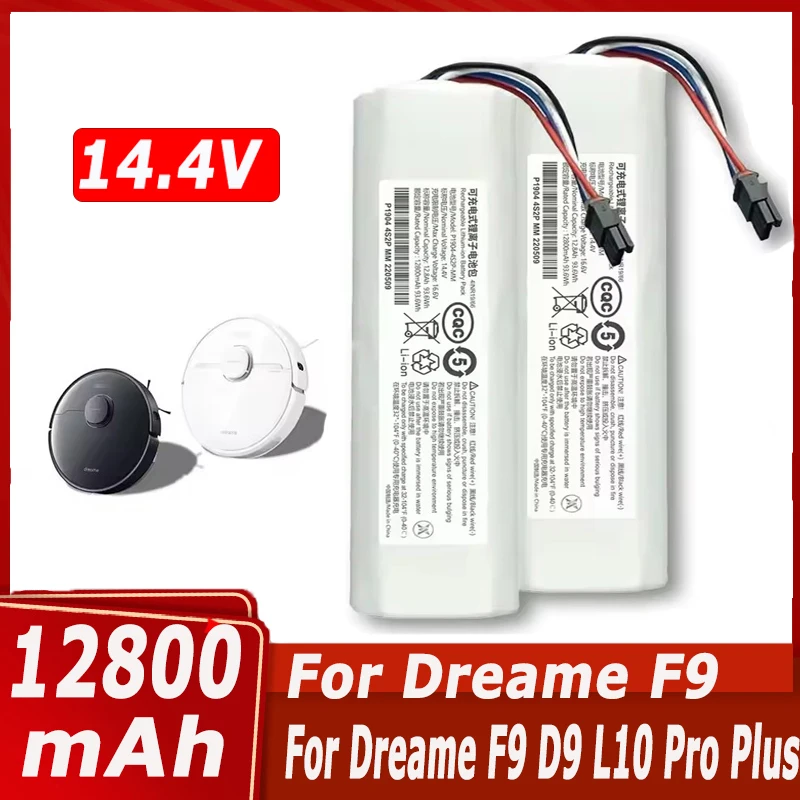 For Replacement Battery P2008 - 4S2P - MMBK Original for Dreame F9 D9 L10 Pro Plus & RLS Series Accessories Parts
For Replacement Battery P2008 - 4S2P - MMBK Original for Dreame F9 D9 L10 Pro Plus & RLS Series Accessories Parts