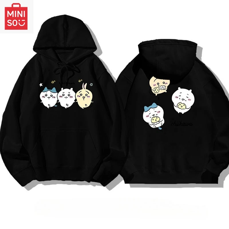 Толстовка с принтом MINISO Collaboration Chiikawa, свободная, с рисунком, многофункциональная, повседневная и милая для девочек
Толстовка с принтом MINISO Collaboration Chiikawa, свободная, с рисунком, многофункциональная, повседневная и милая для девочек