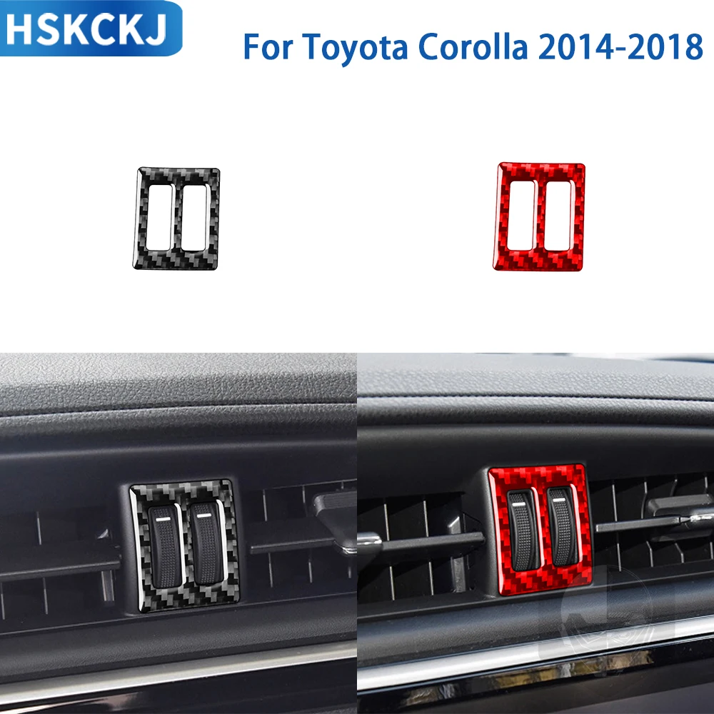 For Toyota Corolla 2014 2015 2016 2017 2018 Accessories Carbon Fiber Car Interior Central Air Outlet Frame Trim Sticker
For Toyota Corolla 2014 2015 2016 2017 2018 Accessories Carbon Fiber Car Interior Central Air Outlet Frame Trim Sticker