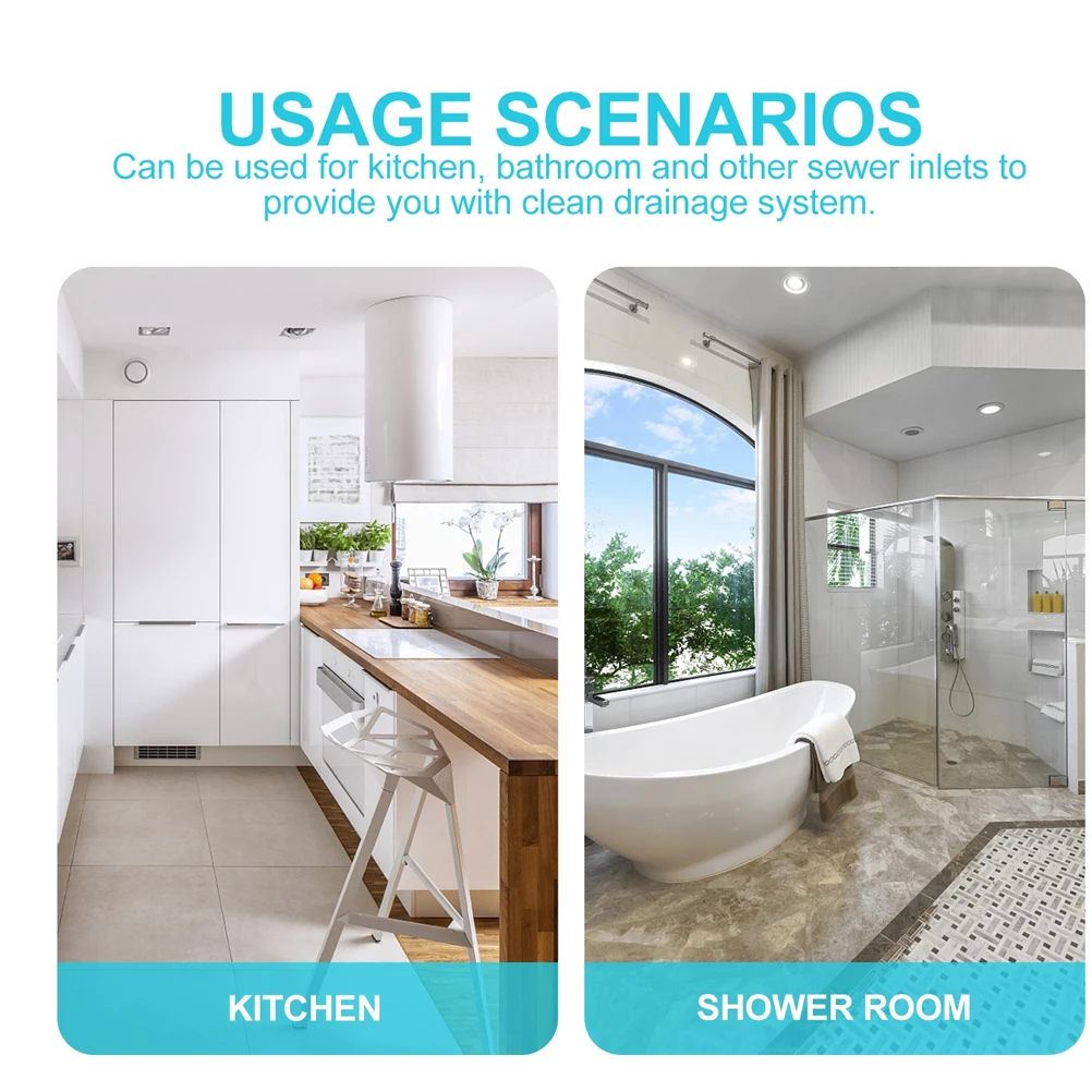 10pcs Hair Catcher Filter Stickers Floor Drain Debris Blocking Mesh Drainage Hole Sewer Sticker for Bathroom Disposable Hair 
10pcs Hair Catcher Filter Stickers Floor Drain Debris Blocking Mesh Drainage Hole Sewer Sticker for Bathroom Disposable Hair