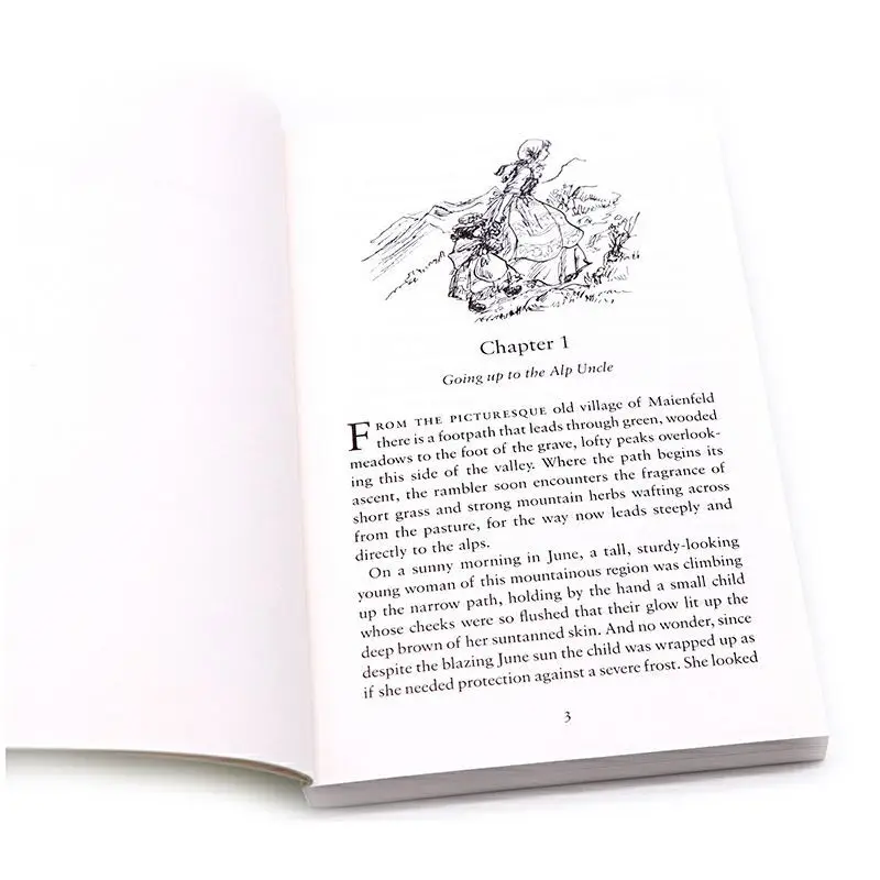 Lexile 630L English Original Edition, Heidi Classic Children‘s Novel, Early Lessons Story for Kids Learners
Lexile 630L English Original Edition, Heidi Classic Children‘s Novel, Early Lessons Story for Kids Learners
