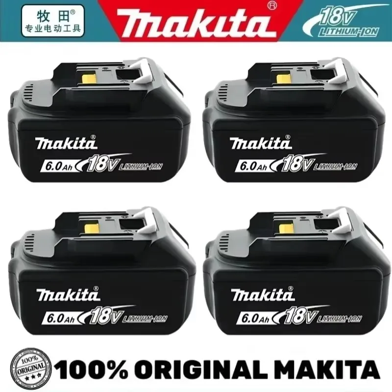 100% Original Makita 6Ah/5Ah/3Ah for Makita 18V Battery BL1830B BL1850B BL1850 BL1840 BL1860 BL1815 Replacement Lithium Battery
100% Original Makita 6Ah/5Ah/3Ah for Makita 18V Battery BL1830B BL1850B BL1850 BL1840 BL1860 BL1815 Replacement Lithium Battery