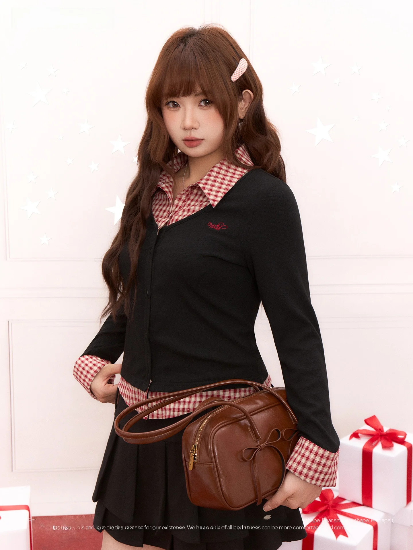 Модный женский вязаный кардиган в клетку с контрастными вставками, больших размеров, осенне-зимняя верхняя одежда из полиэстера
Модный женский вязаный кардиган в клетку с контрастными вставками, больших размеров, осенне-зимняя верхняя одежда из полиэстера