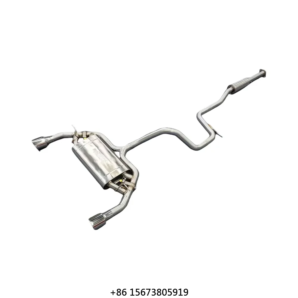 Valvetronic Catback Exhaust for Rs ST1.5 Exhaust System Stainless Steel PipesCustomed
Valvetronic Catback Exhaust for Rs ST1.5 Exhaust System Stainless Steel PipesCustomed