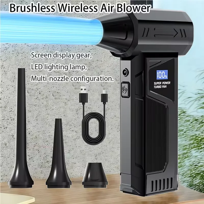 Бесщеточный беспроводной струйный вентилятор Турбовоздуходувка для чистки автомобиля со светодиодной подсветкой Цифровой дисплей Портативный уличный барбекю
Бесщеточный беспроводной струйный вентилятор Турбовоздуходувка для чистки автомобиля со светодиодной подсветкой Цифровой дисплей Портативный уличный барбекю