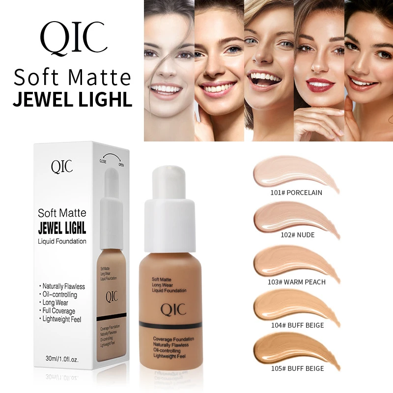 Liquid foundation makeup products beauty makeup concealer waterproof invisible pore liquid foundation Long-lasting waterproof
Liquid foundation makeup products beauty makeup concealer waterproof invisible pore liquid foundation Long-lasting waterproof
