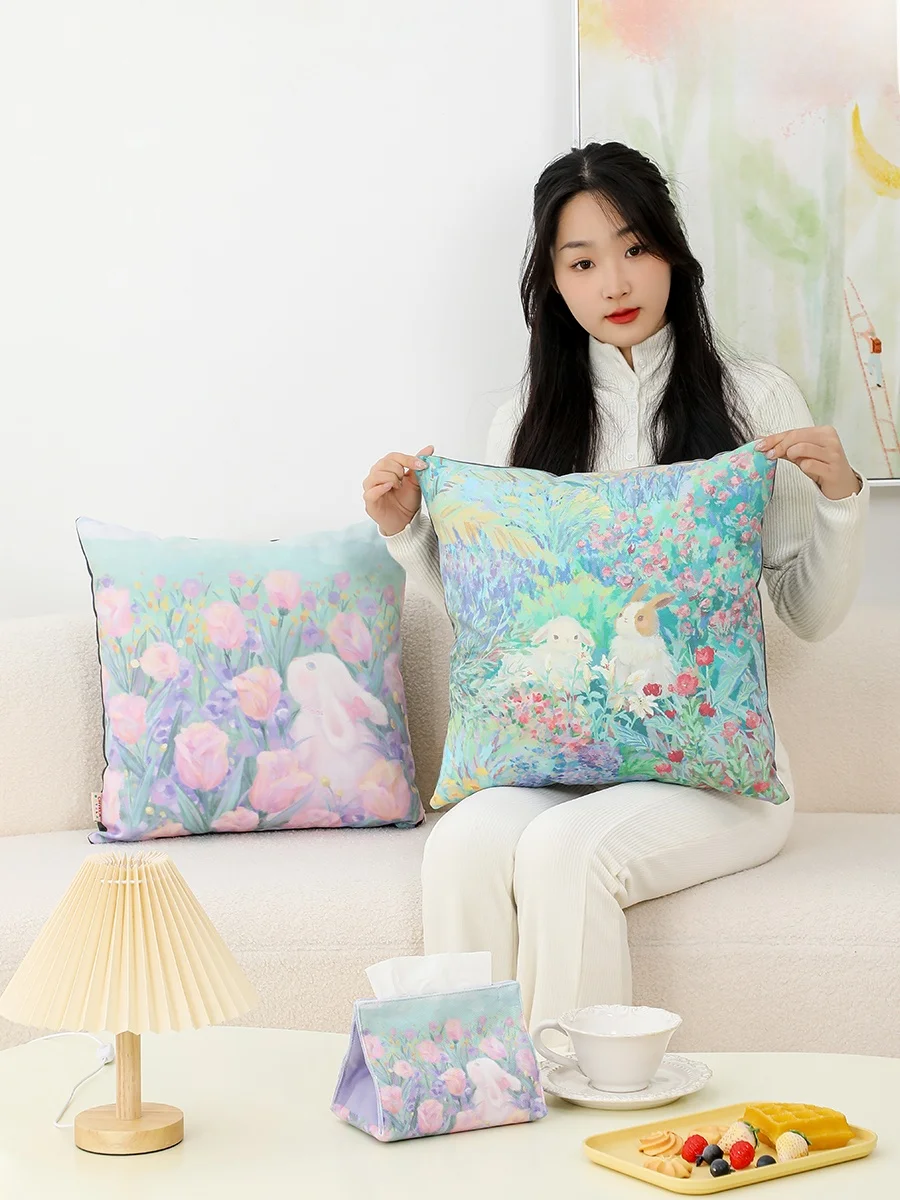 Универсальная мягкая плюшевая подушка Healing Rabbit Nordic Style для офиса и дома, для сна и отдыха, комфортная
Универсальная мягкая плюшевая подушка Healing Rabbit Nordic Style для офиса и дома, для сна и отдыха, комфортная