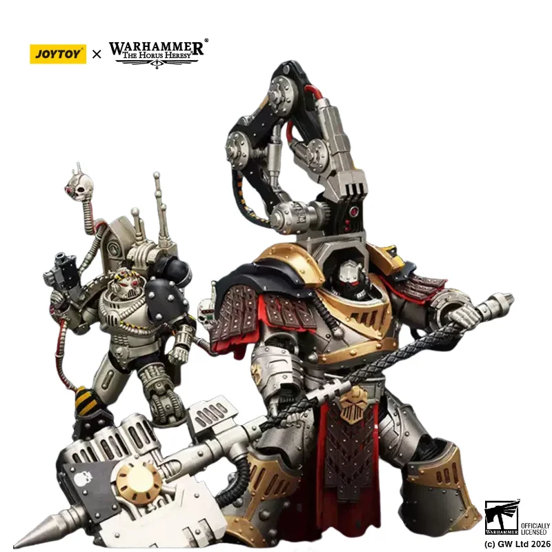 Pre-order JOYTOY Warhammer 30K Iron Warriors Legion Herald & Warsmith 1/18 Scale Sci-Fi Articulated Action Figure JT03912
Pre-order JOYTOY Warhammer 30K Iron Warriors Legion Herald & Warsmith 1/18 Scale Sci-Fi Articulated Action Figure JT03912