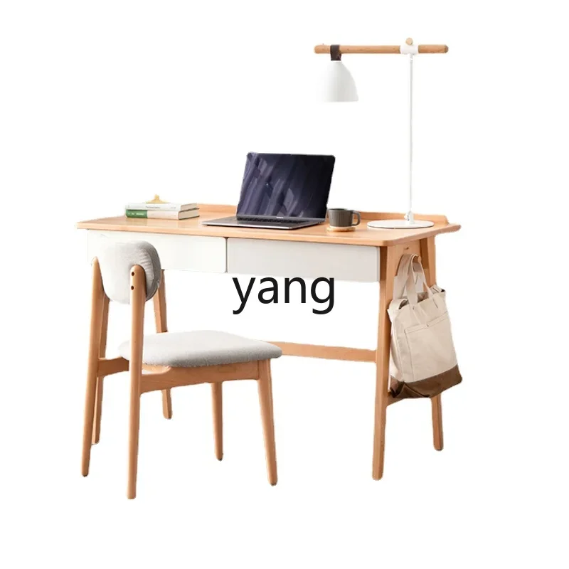 LMM Solid Wood Desk Modern Minimalist Study Desk Study Home Computer Desk
LMM Solid Wood Desk Modern Minimalist Study Desk Study Home Computer Desk