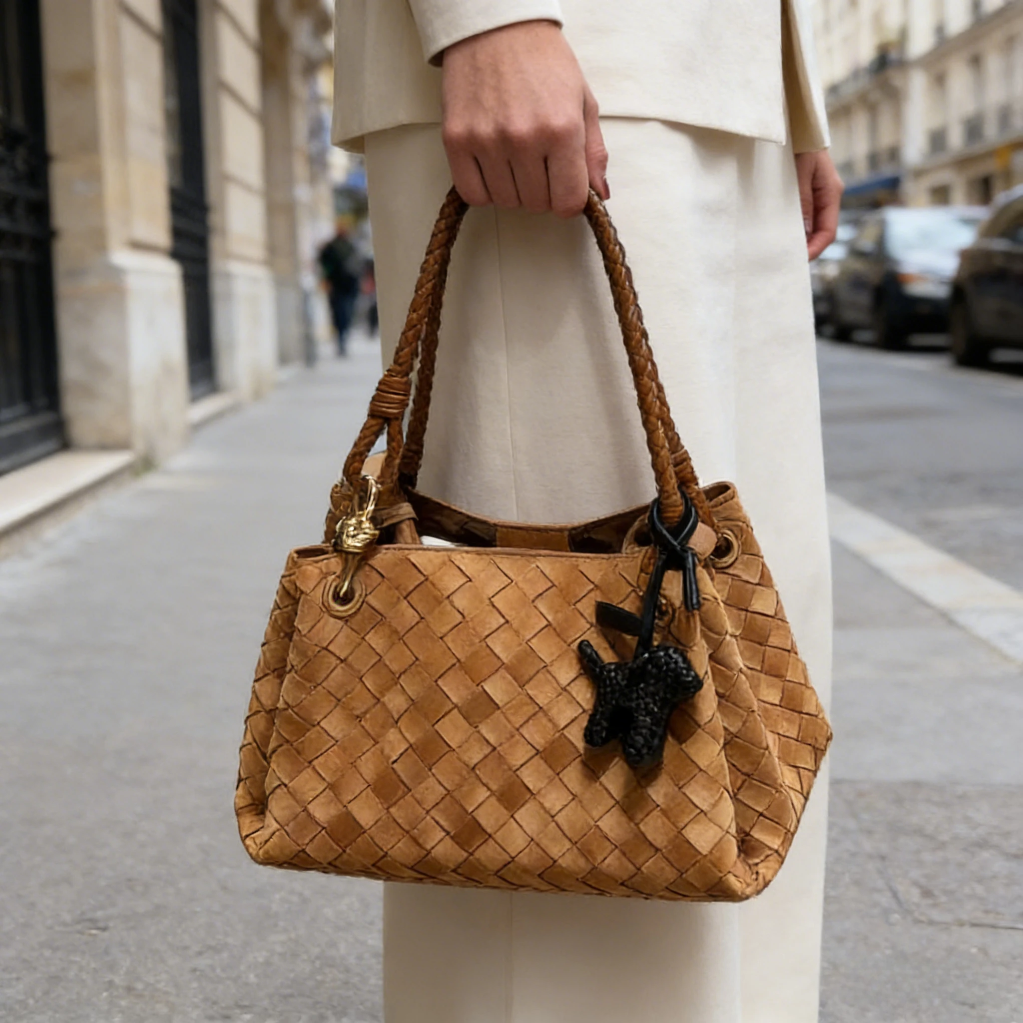 Fashion Frosted Leather Handbag Women Woven Bucket Bag Manual Weaving Genuine Leather Tote Purse Casual Daily Shopping Shoulder
Fashion Frosted Leather Handbag Women Woven Bucket Bag Manual Weaving Genuine Leather Tote Purse Casual Daily Shopping Shoulder