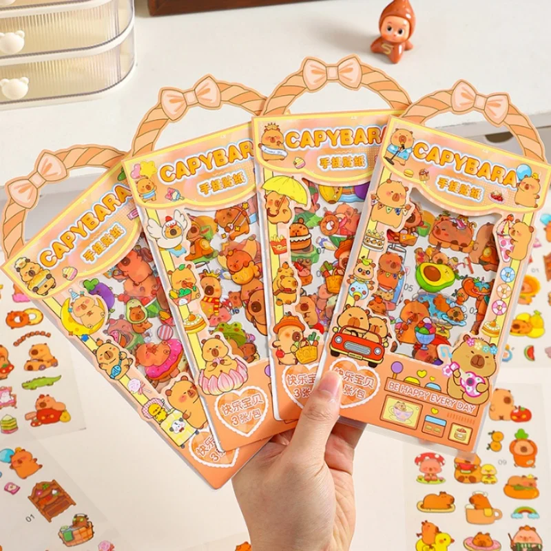 40pack/lot Kawaii Capybara Stickers Cute Scrapbooking DIY Diary Decorative Stationery Sticker Album Stick Label
40pack/lot Kawaii Capybara Stickers Cute Scrapbooking DIY Diary Decorative Stationery Sticker Album Stick Label