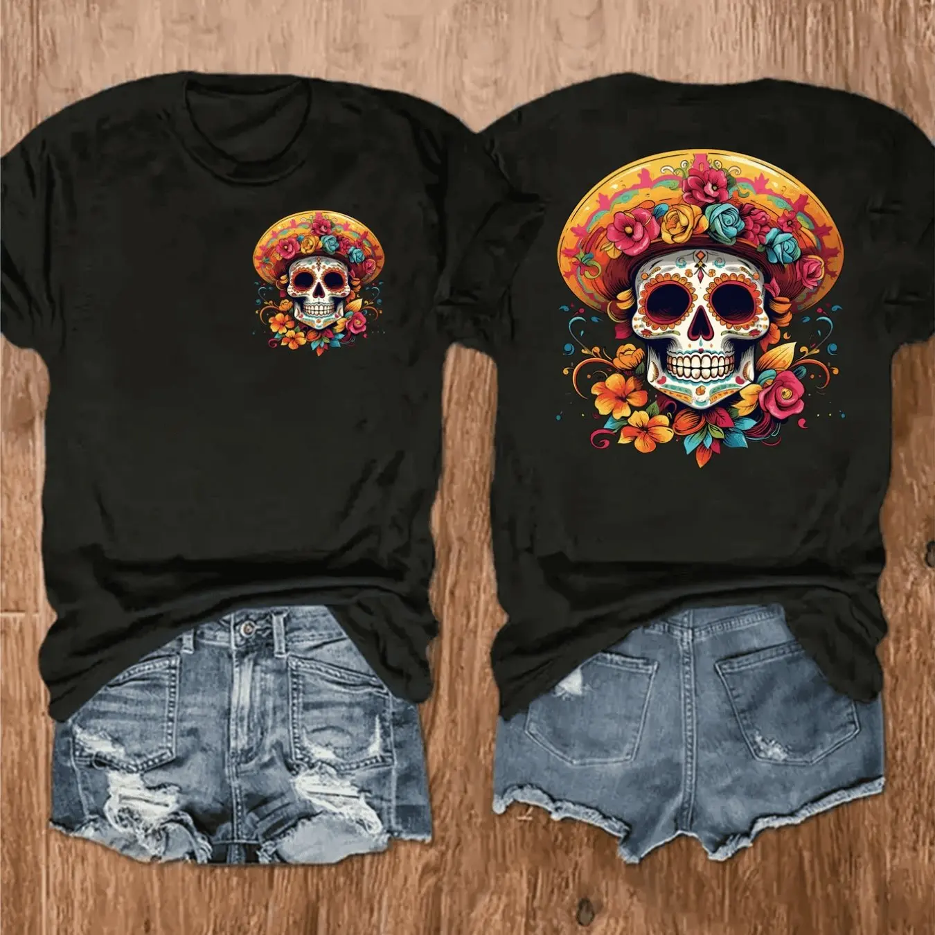 День мертвых графический принт Лето Осень Зима Хлопковые мужские и женские футболки с короткими рукавами Роскошные виды спорта на открытом воздухе
День мертвых графический принт Лето Осень Зима Хлопковые мужские и женские футболки с короткими рукавами Роскошные виды спорта на открытом воздухе