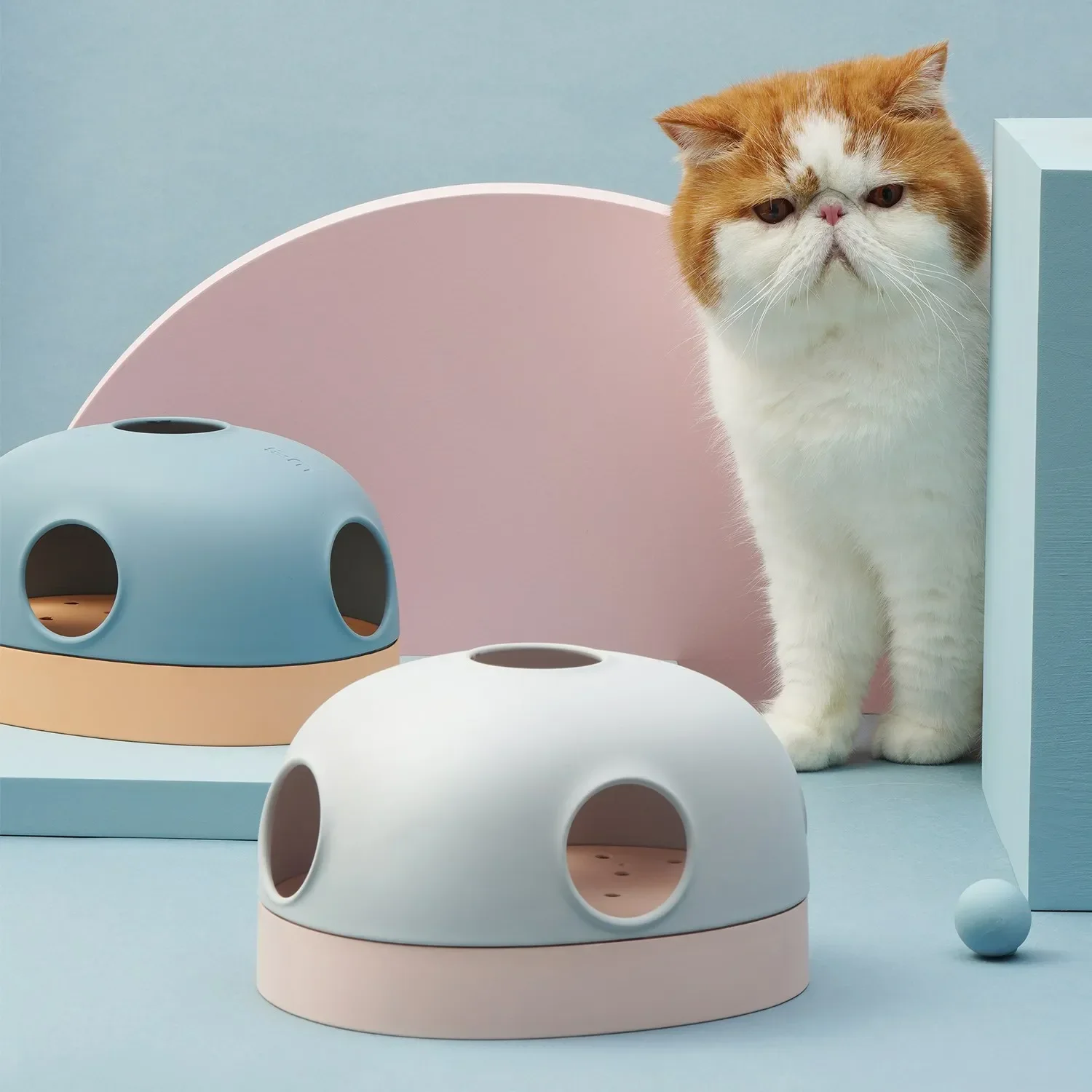 Hola Cat Toys Turntable Ball Интерактивная игрушка Несколько комбинированных игр Материал PP Аксессуары для кошек Игрушки-головоломки для кошек
Hola Cat Toys Turntable Ball Интерактивная игрушка Несколько комбинированных игр Материал PP Аксессуары для кошек Игрушки-головоломки для кошек