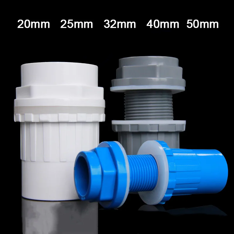 ID 20 25 32 40 50mm Thicken Aquarium Drainage Connector Fish Tank PVC Pipe Drain Joint Garden Home Hydroponic Water Tube Fitting
ID 20 25 32 40 50mm Thicken Aquarium Drainage Connector Fish Tank PVC Pipe Drain Joint Garden Home Hydroponic Water Tube Fitting