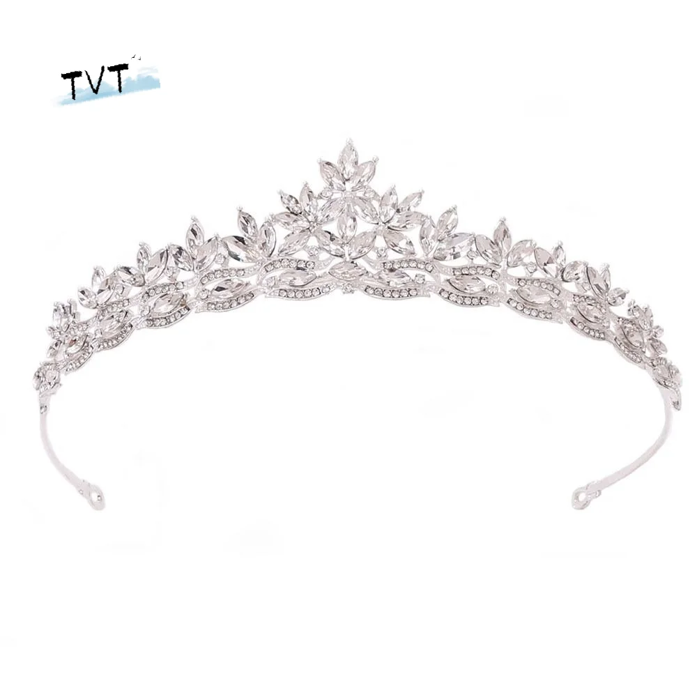 Hair Hoop Crystal Crown Headwear Headbands Sparkling Bridal Princess Crown Hair Accessories Elegant Rhinestone Diadem
Hair Hoop Crystal Crown Headwear Headbands Sparkling Bridal Princess Crown Hair Accessories Elegant Rhinestone Diadem