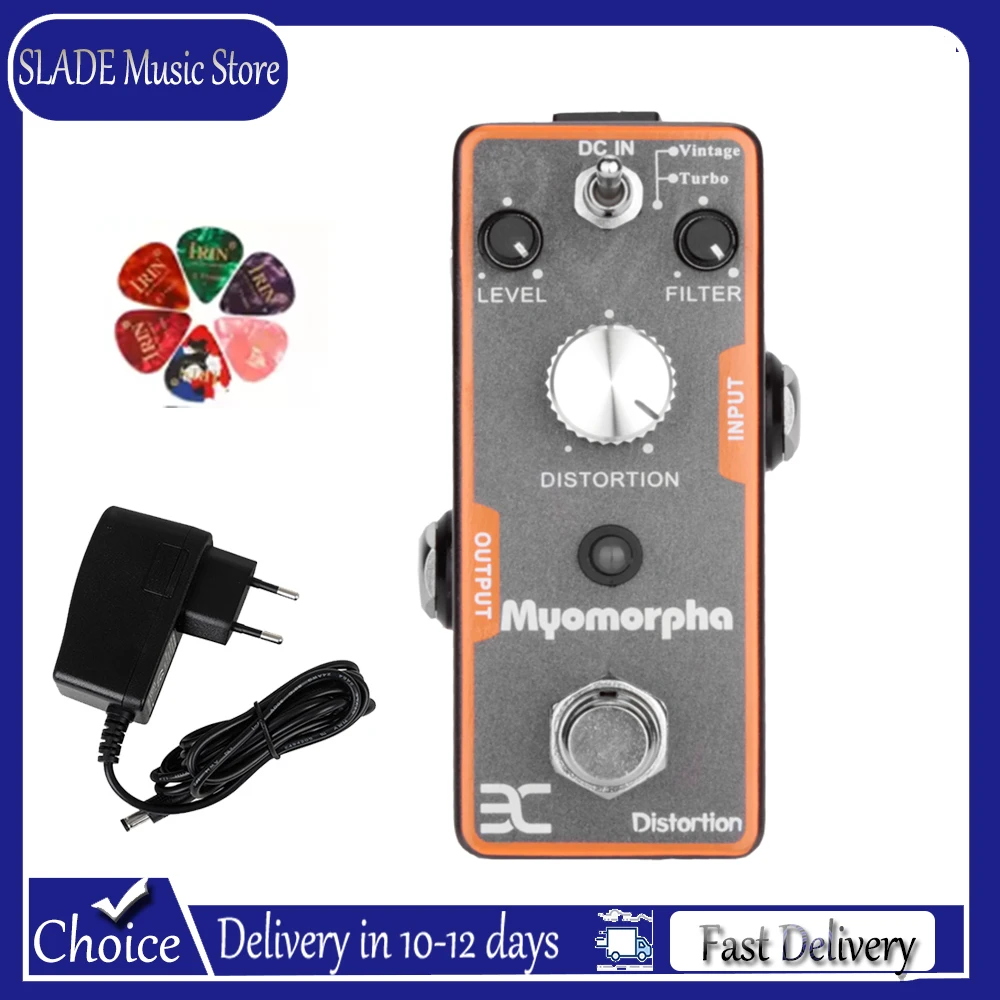 Гитарная педаль SLADE Myomorpha Rat Distortion TC13 с эффектами Vintage/Turbo и True Bypass, аксессуары для гитары
Гитарная педаль SLADE Myomorpha Rat Distortion TC13 с эффектами Vintage/Turbo и True Bypass, аксессуары для гитары