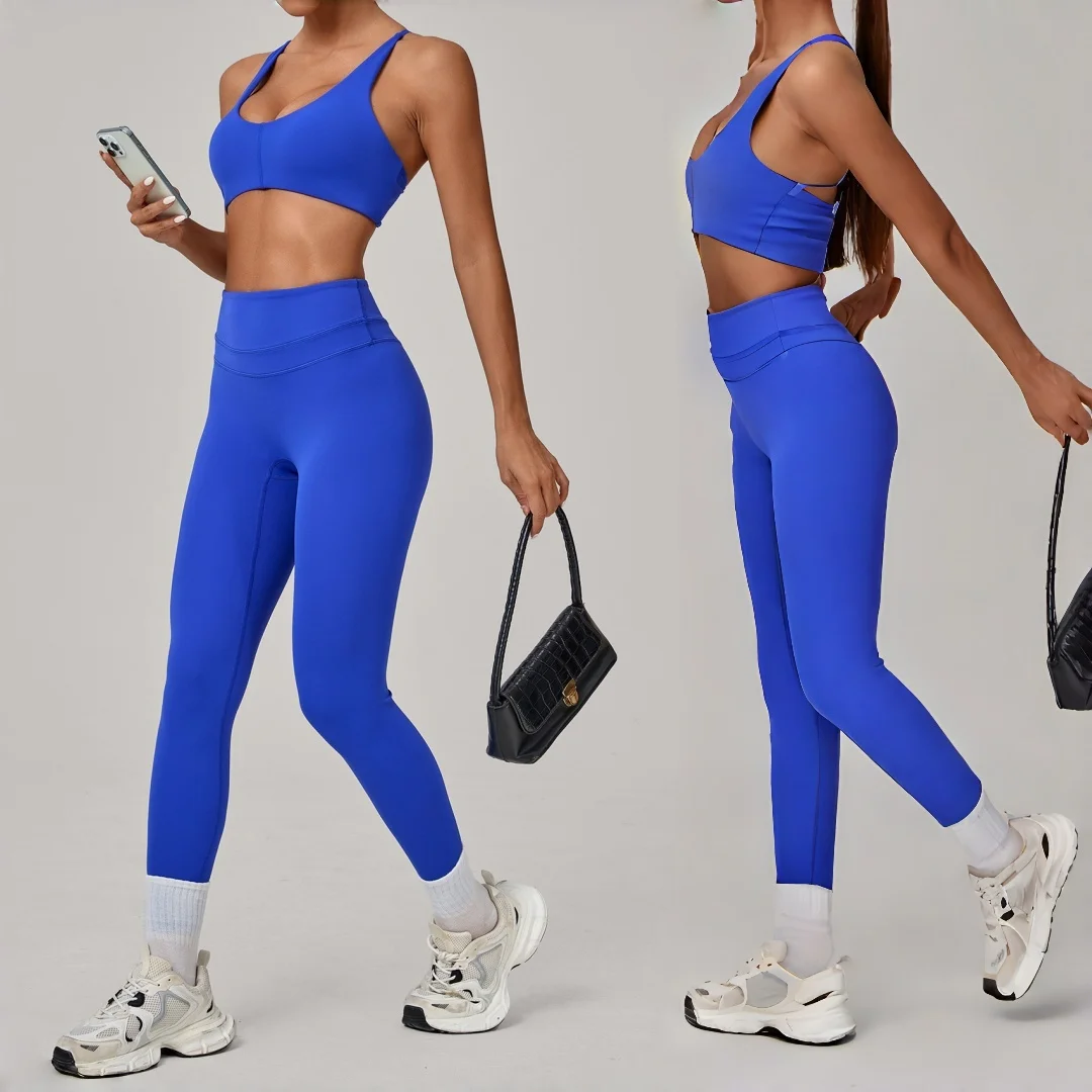 Новый комплект для йоги персикового цвета с высокой талией, облегающий красивый комплект для фитнеса на спине, одежда для бега, тренировочная одежда, спортивный бюстгальтер для спортзала, костюм для йоги
Новый комплект для йоги персикового цвета с высокой талией, облегающий красивый комплект для фитнеса на спине, одежда для бега, тренировочная одежда, спортивный бюстгальтер для спортзала, костюм для йоги