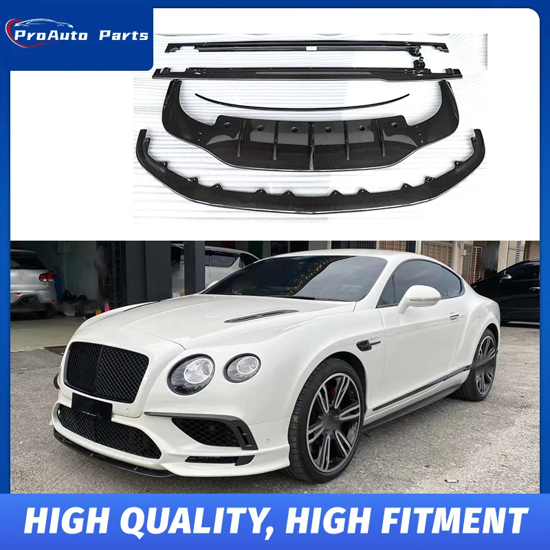 Dry Carbon Bodykit For Bentley Continental W12 Gt Carbon Spoiler Front Lip Rear Lip Rear Wing Side Skirt 100th Anniversary
Dry Carbon Bodykit For Bentley Continental W12 Gt Carbon Spoiler Front Lip Rear Lip Rear Wing Side Skirt 100th Anniversary