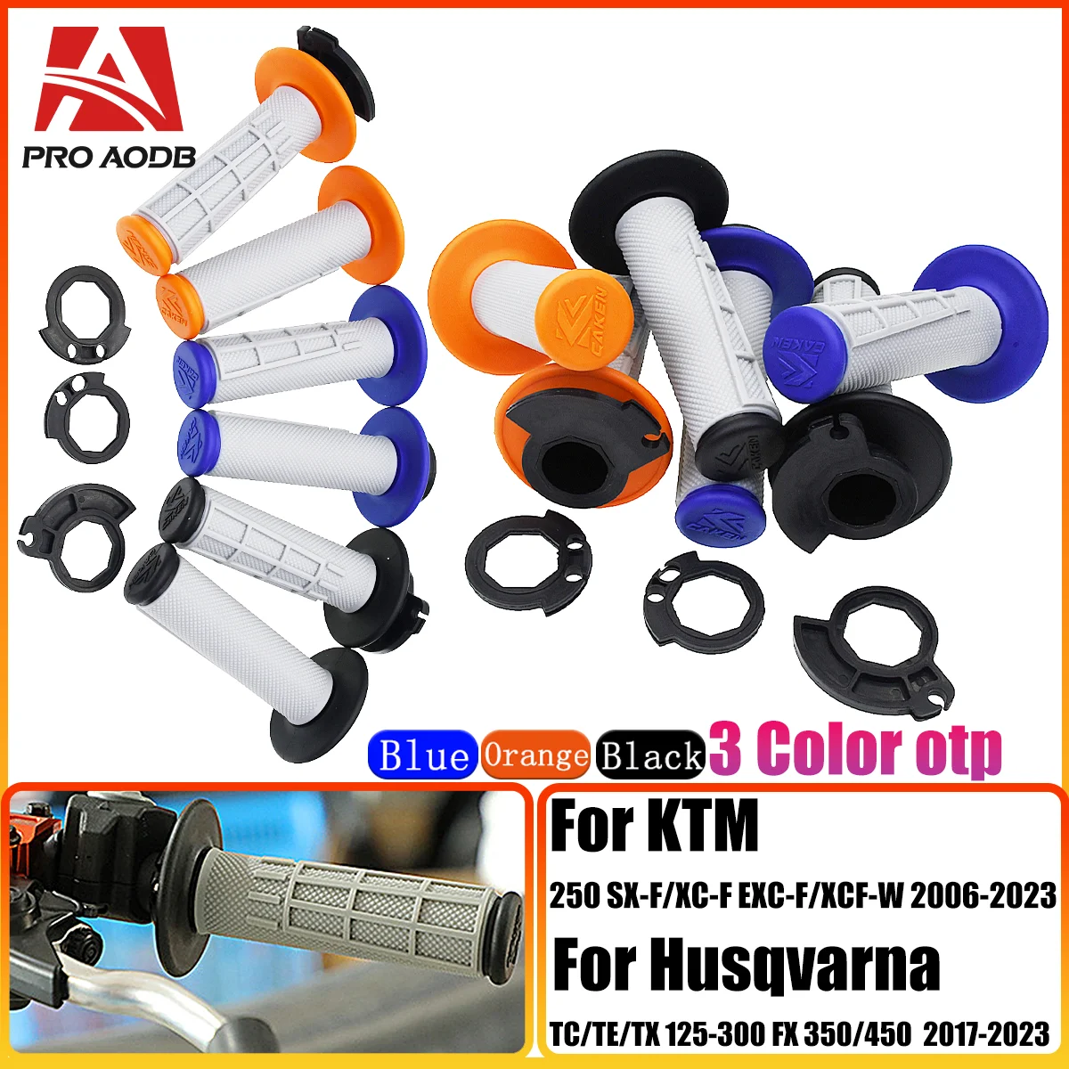 Motorcycle general purpose grip, handlebar lock grip, suitable for KTM 125-500 SX SXF EXC excc XC XCF XCW TPI 6 days 2008-2022
Motorcycle general purpose grip, handlebar lock grip, suitable for KTM 125-500 SX SXF EXC excc XC XCF XCW TPI 6 days 2008-2022