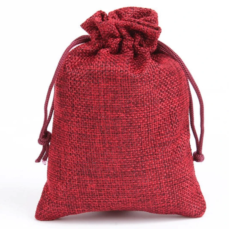 Jute Drawstring Jewelry Gift Bags Storage And Packaging Pouch Can Be Custom Printing
Jute Drawstring Jewelry Gift Bags Storage And Packaging Pouch Can Be Custom Printing